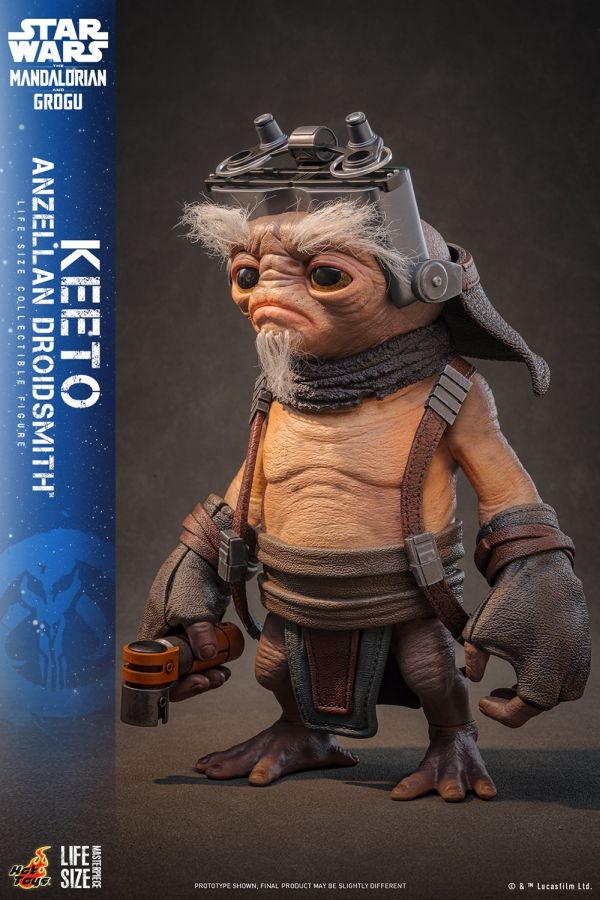 [Pre-Order] The Mandalorian & Grogu - Keeto (Anzellan Droidsmith) Life-Size Figure